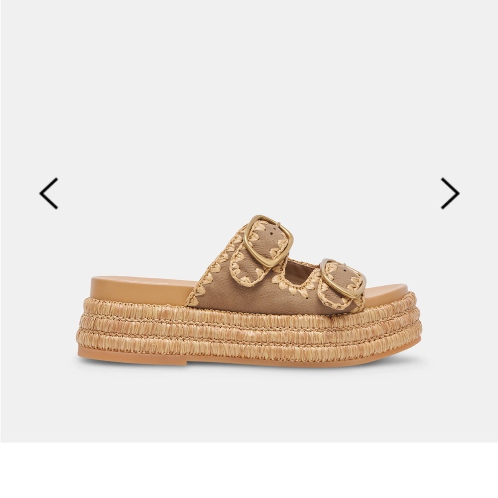 Dolce Vita Wanika Platform Sandals with Buckle Detail